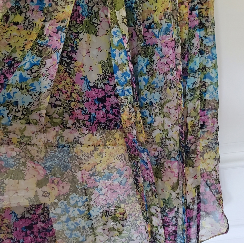 Floral High-low dress